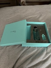Tiffany Co Empty Cologne Bottle and Box