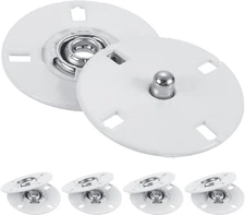 5Pcs Snap Buttons, Metal Invisible Buckle Fasteners Press Studs Buttons for Clot