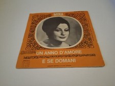 1964 Rara Versione Buggle MINA Prima Stampa Errata Disco Vinile Collezionismo 