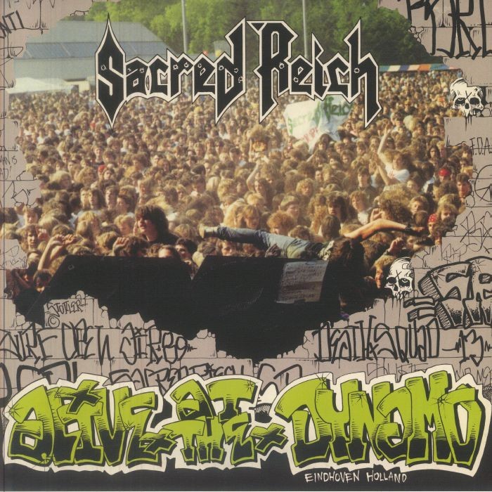 SACRED REICH - Alive At The Dynamo - Vinyl (gatefold clear vinyl LP)