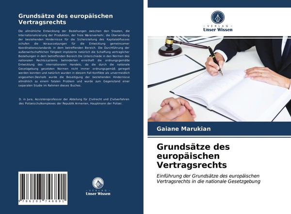 GrundsäTze Des EuropäIschen Vertragsrechts Gaiane Marukian Taschenbuch 68 S.-image