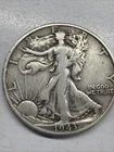 1943-S Walking Liberty Half Dollar 50c Silver Actual Coin Very Good