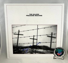 Brandon Flowers Signed Vinyl LP Album Pressure Machine Beckett BAS COA