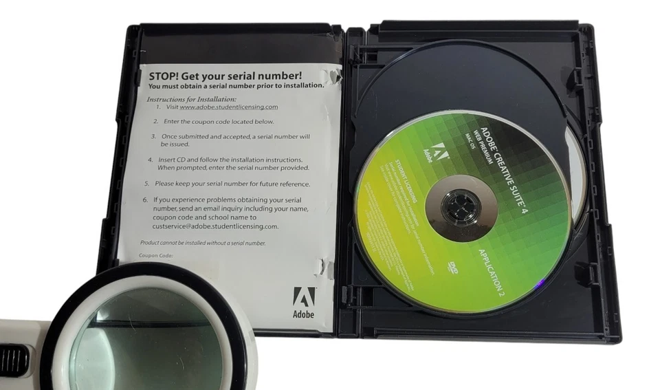 Adobe Creative Suite 4 Web Premium Mac OS + Código de producto Foto 3 de 4