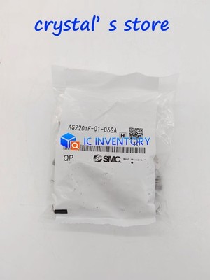 10PCS New SMC AS2201F-01-06SA Throttle Valve