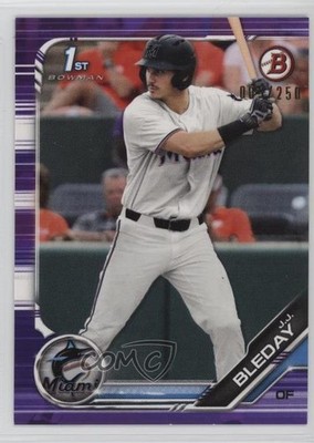 2019 Bowman Draft Purple 9/250 JJ Bleday #BD-150 0u2j