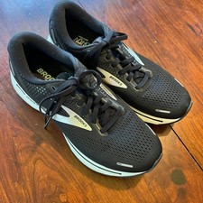 Zapatos para correr Brooks Ghost 14 para mujer negros blancos 1203561B057 talla 10,5 medianos B