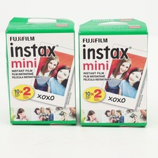 Lot of 2 Expired 2024 Fujifilm Instax Mini Instant Film