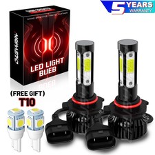 For Toyota Sienna 2004 2005 2pcs 6000k Led Headlight Kit High Beam