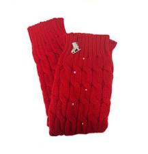 Ice Skating Leg Warmers by Brilliance  Melrose - Red