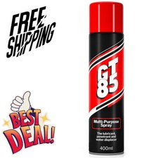 GT85 Spray 400ml Lubricates Cleans & Protects Metal Composite Rust Defense