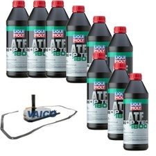 9 L Liqui Moly Top Tec ATF 1800 VAICO Getriebeölfilter für Audi A8 3.0 TDI