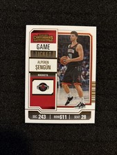 2023-24 Panini Contenders - Alperen Sengun #36 Bronze Game Ticket