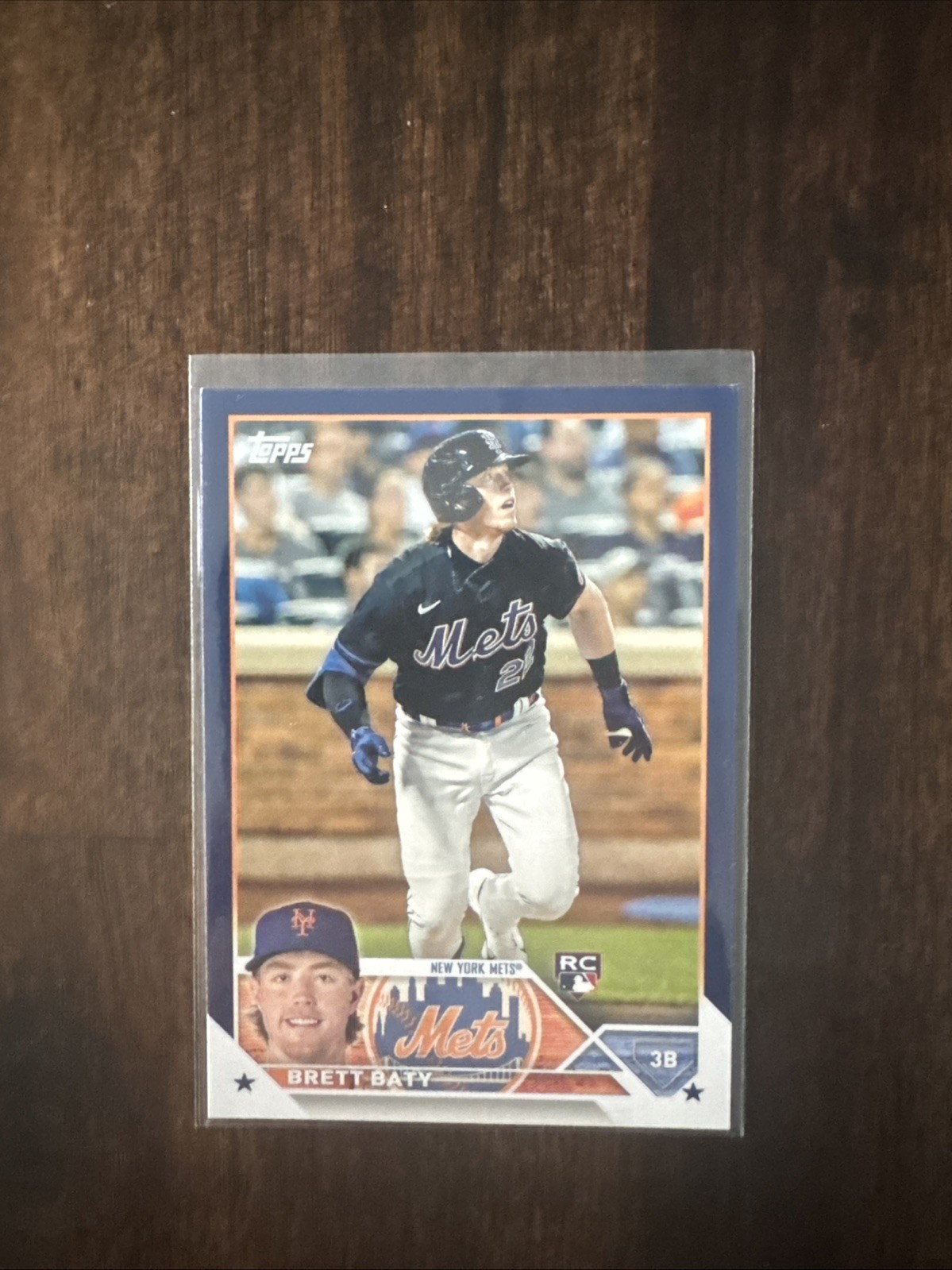 2023 Topps Series 1 - Brett Baty #89 Royal Blue (RC)