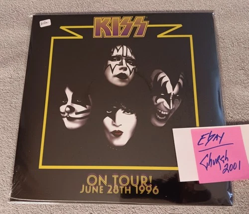 KISS Live Import 2 Lp 'ON TOUR 1996' Yellow Vinyl SEALED w/Insert REUNION Tour