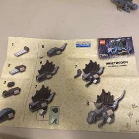 LEGO Dinosaurs Baby Dimetrodon 7003 100% with instructions