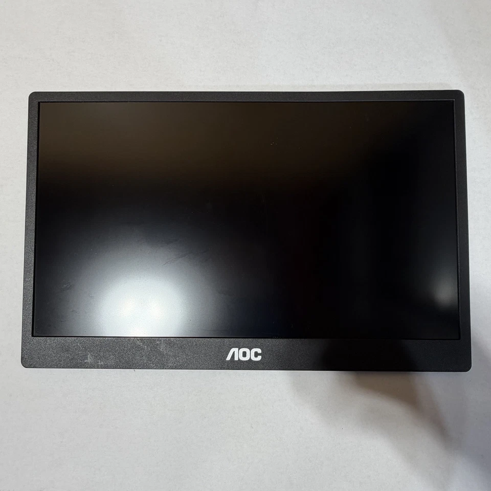 AOC 16T2 Portable 15.6” USB-C 1080p IPS Monitor For Parts or Repair - Image 2 of 4