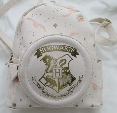 Dani by Danielle Nicole Harry Potter Hogwarts Snitch Mini Backpack Pink Multi