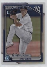 2024 Bowman Draft Chrome Refractor Gage Ziehl #BDC-10 4k8