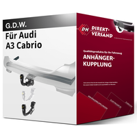 AnhäNgerkupplung Abnehmbar FüR Audi A3 Cabrio 07.2016-10.2020 Neu