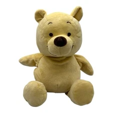 Disney Baby Winnie The Pooh Lovey Soft Plush Baby Rattle Bear Crinkle Ears 12"