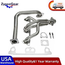 Stainless Steel Exhaust Header Manifold Fit For 1991-1995 2.5l Jeep Wrangler Yj