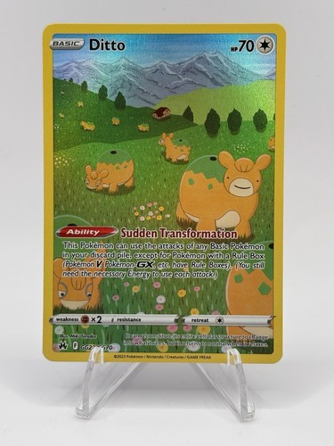 Ditto Crown Zenith Galarian Gallery Holo GG22/GG70
