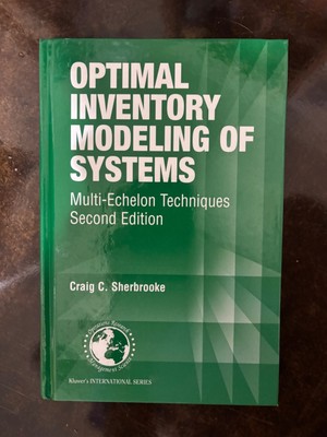 Optimal Inventory Modeling of Systems : Multi-Echelon Techniques - Supply Chain