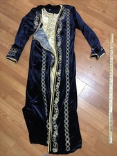 Blue Embroidered Kaftan Size Medium