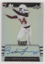 2019 Leaf Metal Draft Photo Variation Lil'Jordan Humphrey #PV-LJH Auto f1i