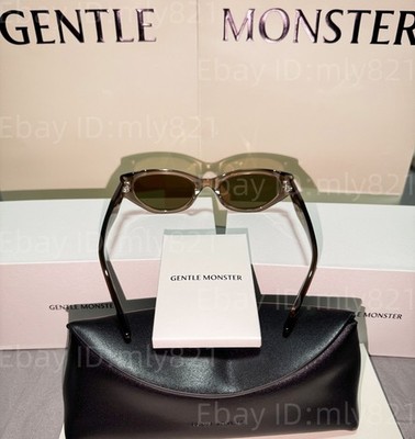 GentleMonster Sunglasses Rococo KC6 khaki Translucent Frame khaki