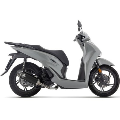 KOMPLETTER AUSPUFF ARROW MIT KAT. EURO5+ UND ENDSTÜCK SCHWARZ HONDA SH 125 24-25
