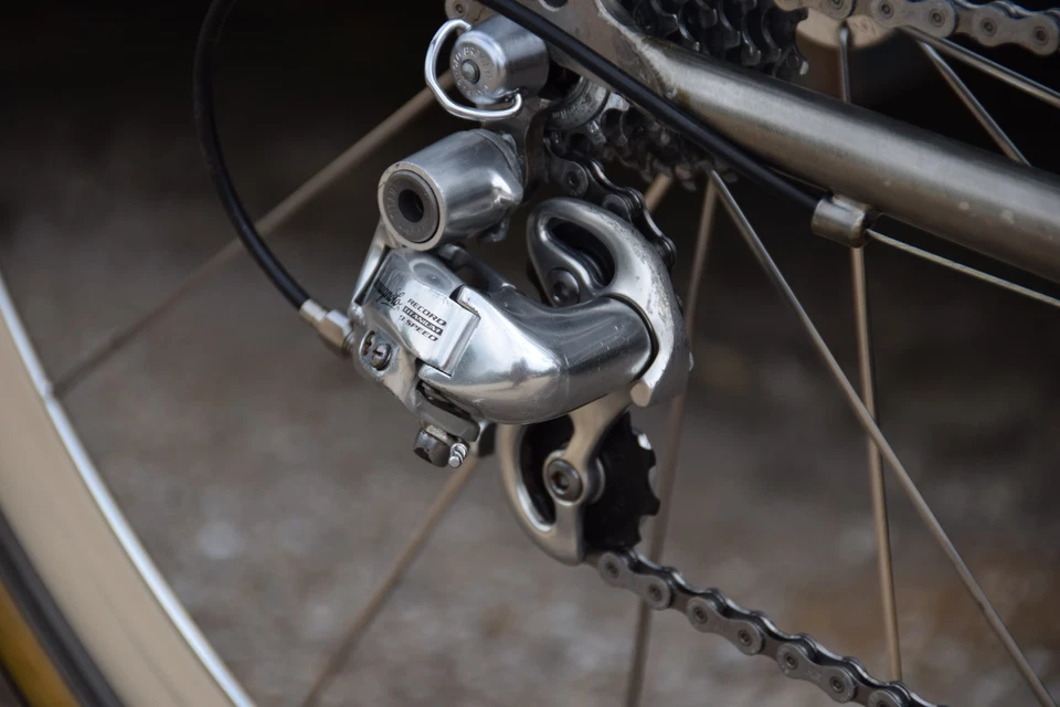 Colnago Bititan Art Decor 54 cm Campagnolo Record Titanium Shamal - Bild 3 von 4