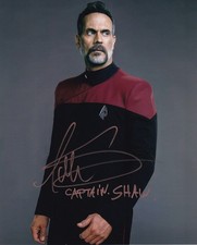 TODD STASHWICK signed autograph 20x25cm STAR TREK in person autograph COA