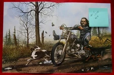 Easyriders Magazine David Mann Centerfold only #58 April 1978 Near Mint Cond