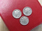 3 Metal Detector FINDS 1917D, 19S, 35D MERCURY Dimes See PHOTOS You Be The JUDGE