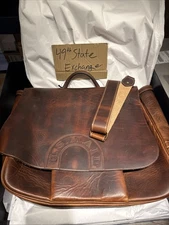 Polo Ralph Lauren USPS 250th Anniversary Tan Leather Bag SOLD OUT DEC 31ST SHIP