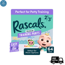 Soft Premium Rascals CoComelon Absorbent Potty Training Pants 2T-3T, 64 Count