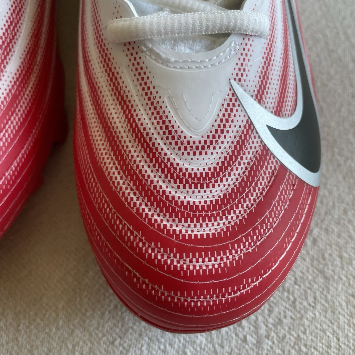 Nike Zoom Air Vapor Pro 1 Men Size 8 Football Cleats White  display picture 1