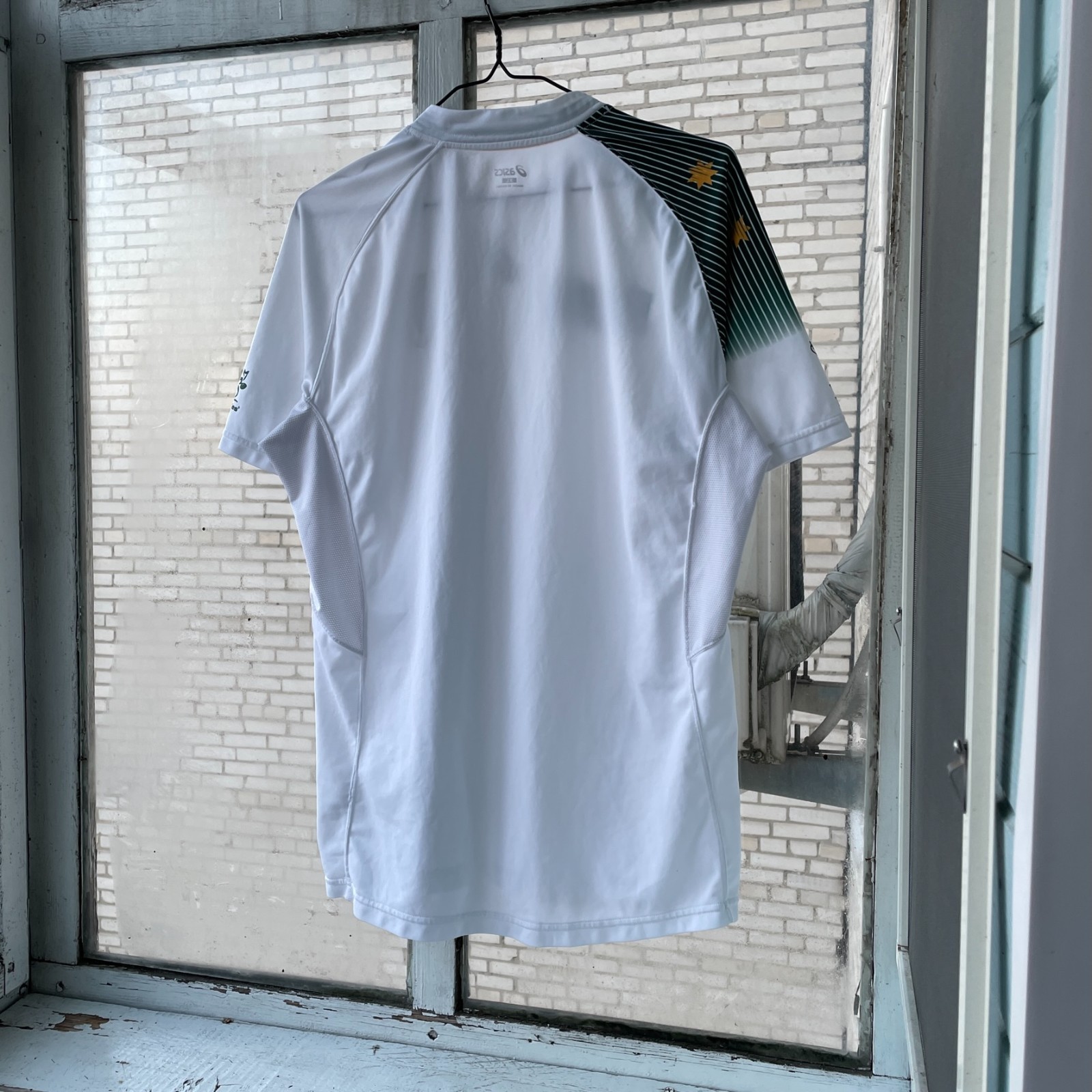 Asics Australia Rugby World Cup 2015 Jersey – White/Green – Size XL thumbnail 9