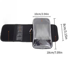 Magnetic Water Bottle Holder Strong Magnet Gym Bottle Sleeve w/ Phone Key Pocket