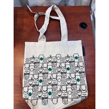Retired 2017 Starbucks Canvas Tote Bag