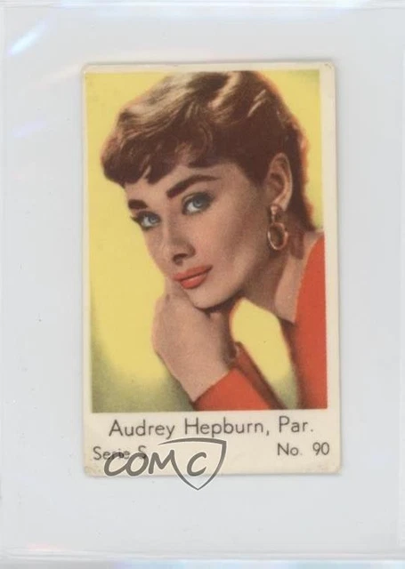 1957 Dutch Gum Serie S Audrey Hepburn #90