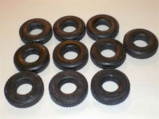 Smith Miller L-Mack Herringbone Replacement Set of 10 Tire Toy Part SMP-024-10