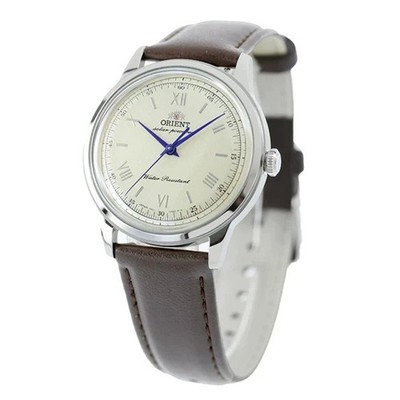 Orient Bambino 38ソーラーパワー RN-WK0003G Orient Bambino 38 RN-WK0003G Solar Powered Classic Leather Band