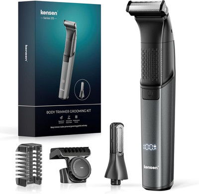 Intimrasierer Mann, Kensen 2 in 1 Rasierer Herren Intimbereich Wasserdicht Körpe