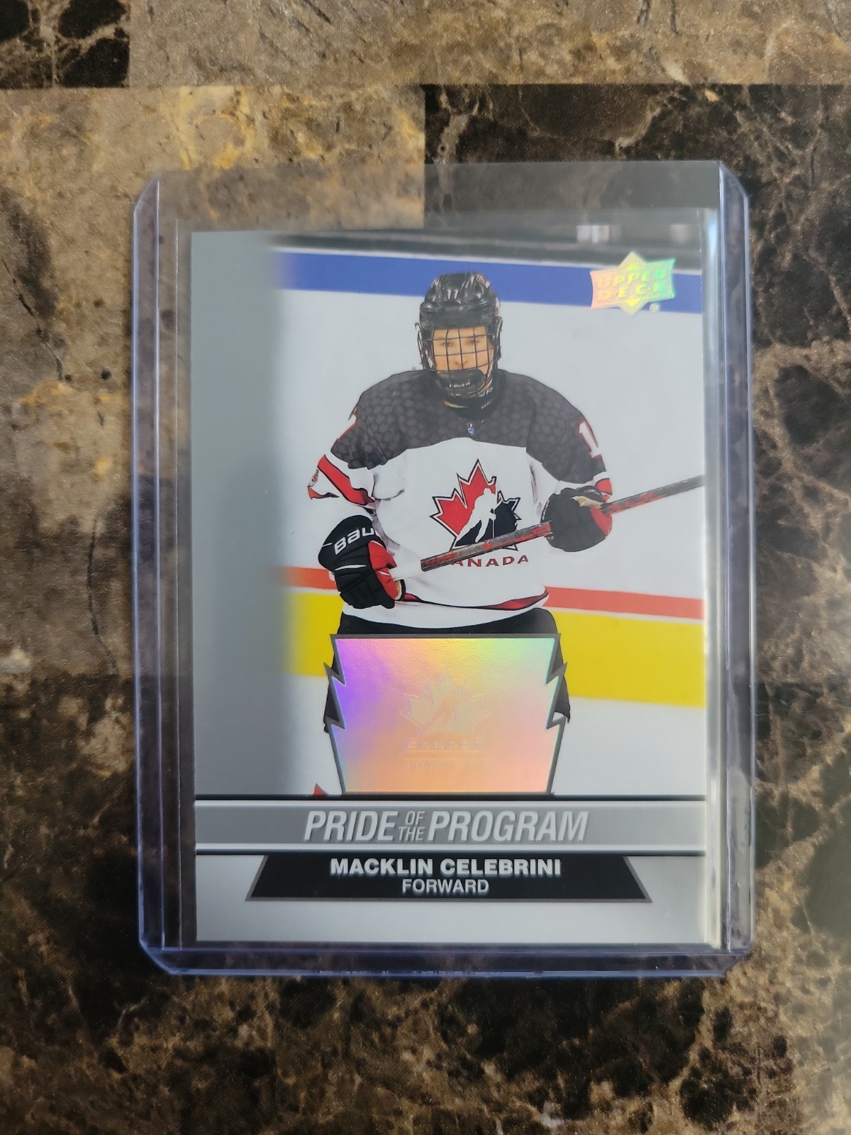 Macklin Celebrini 2023 Team Canada Juniors #97