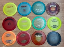 Set of 12 Innova Disc Golf Fairway and Distance Drivers: 9 speed -14 speed