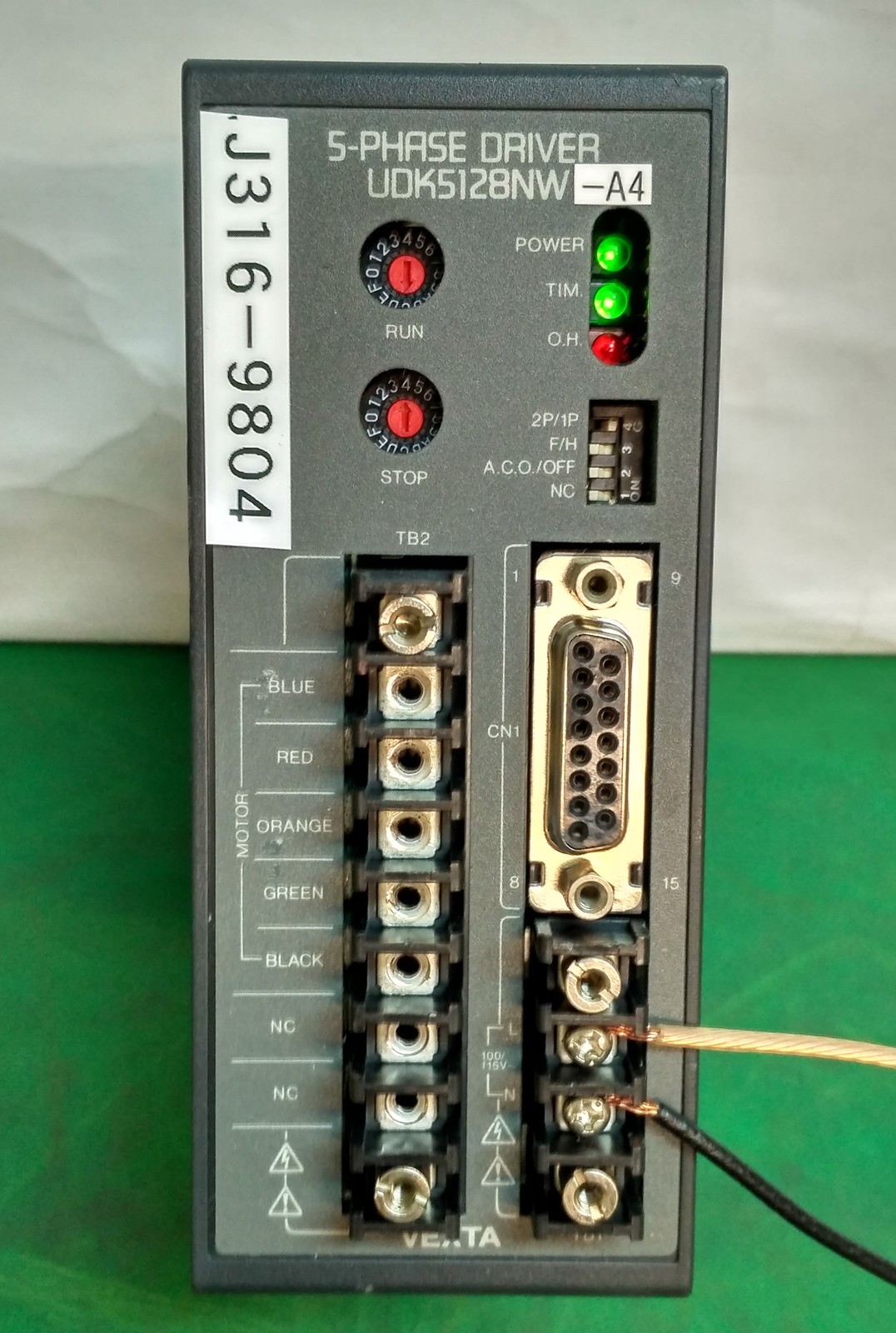 9804 VEXTA 5-PHASE DRIVER UDK5128NW-A4