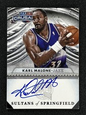 2013-14 Panini Crusade Karl Malone #5 Sultans Of Springfield Auto Jazz /25